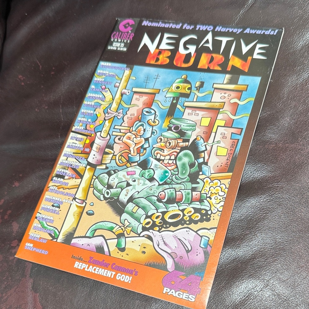 Negative Burn Comic Book, issue 35, 1996